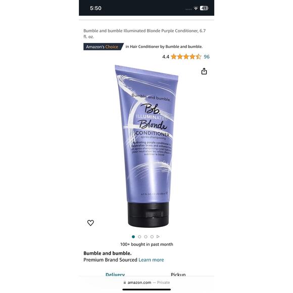 Bumble & Bumble Illuminated Blonde Tone Enhancing Spray - Picture 12 of 12